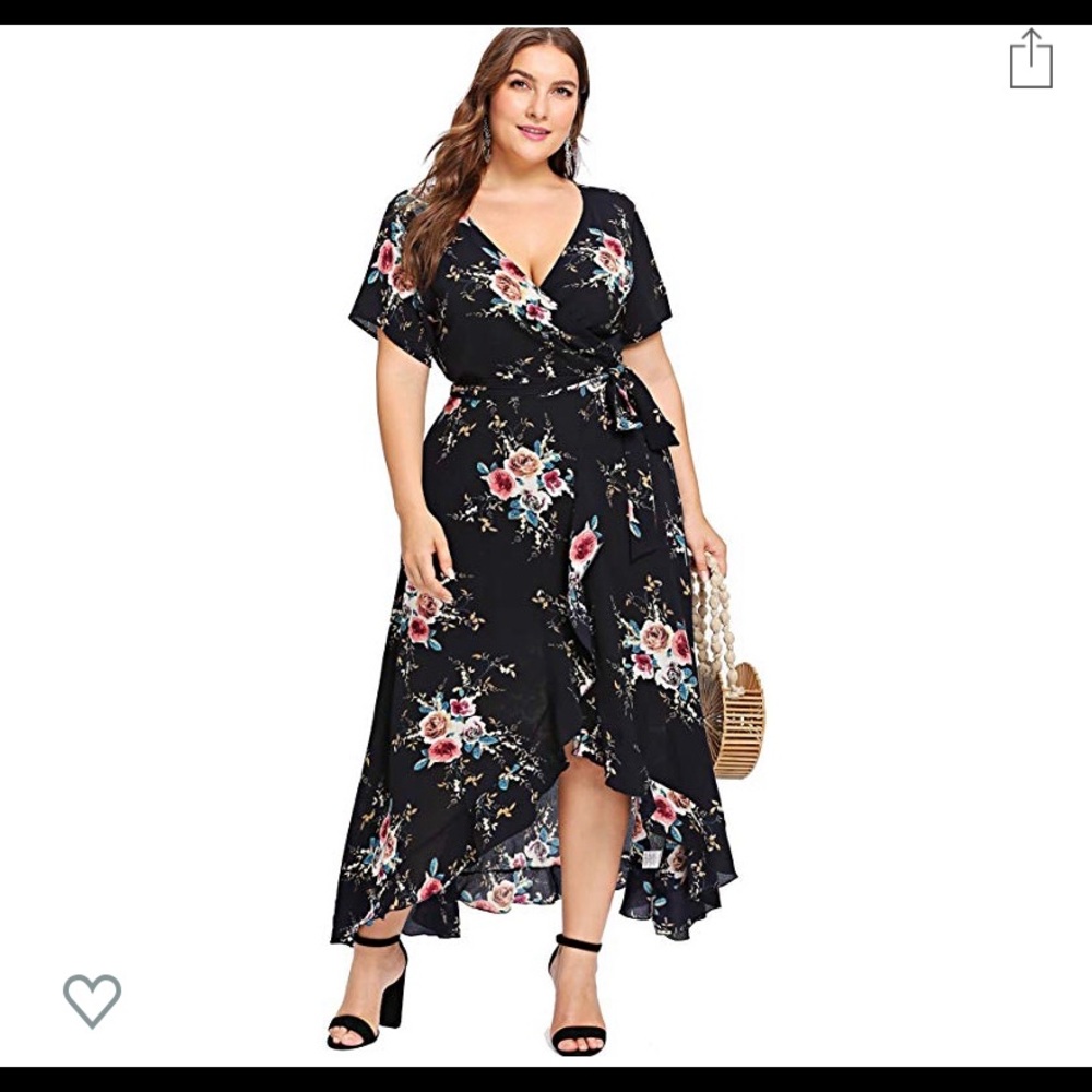 Maxi Wrap Dress